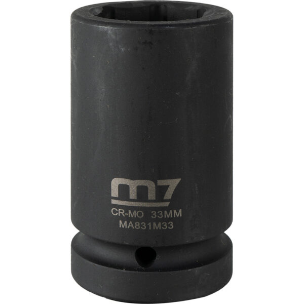M7 Deep Impact Socket 1in Dr. 33mm M7 Deep Impact Socket 1in Dr. 33mm