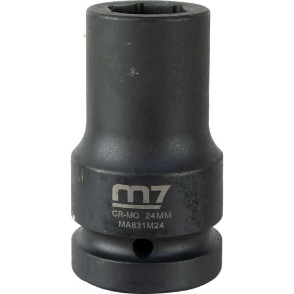 M7 Deep Impact Socket 1in Dr. 24mm M7 Deep Impact Socket 1in Dr. 24mm