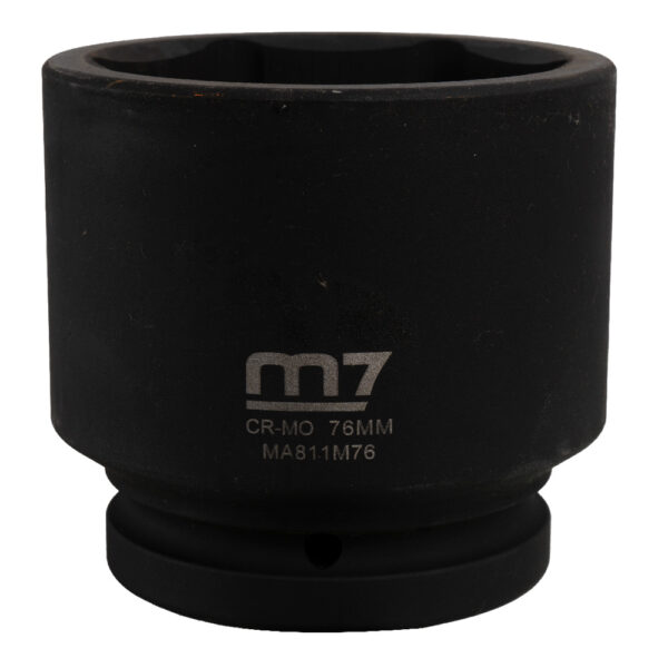 M7 Impact Socket 1in Dr.76mm M7 Impact Socket 1in Dr.76mm