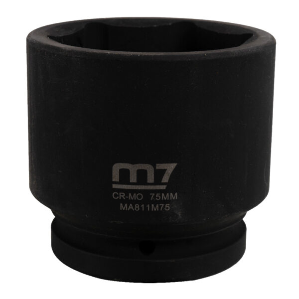 M7 Impact Socket 1in Dr. 75mm M7 Impact Socket 1in Dr. 75mm