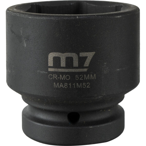 M7 Impact Socket 1in Dr. 52mm M7 Impact Socket 1in Dr. 52mm