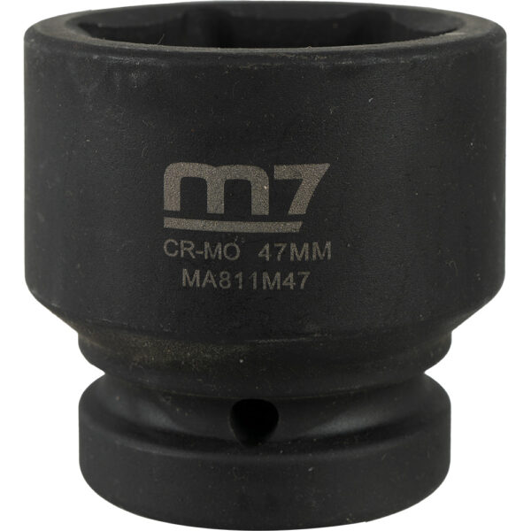 M7 Impact Socket 1in Dr.47mm M7 Impact Socket 1in Dr.47mm