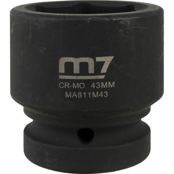 M7 Impact Socket 1in Dr. 43mm M7 Impact Socket 1in Dr. 43mm