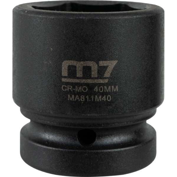 M7 Impact Socket 1in Dr. 40mm M7 Impact Socket 1in Dr. 40mm