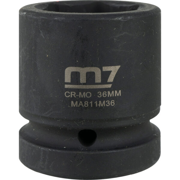 M7 Impact Socket 1in Dr. 36mm M7 Impact Socket 1in Dr. 36mm