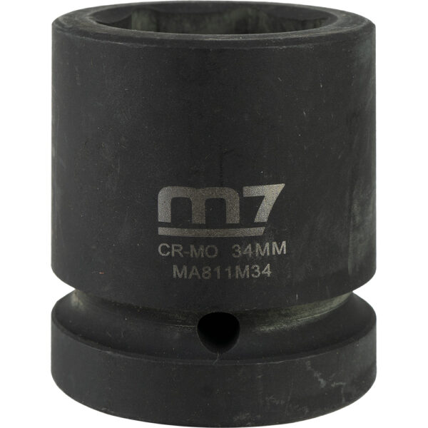 M7 Impact Socket 1in Dr. 34mm M7 Impact Socket 1in Dr. 34mm
