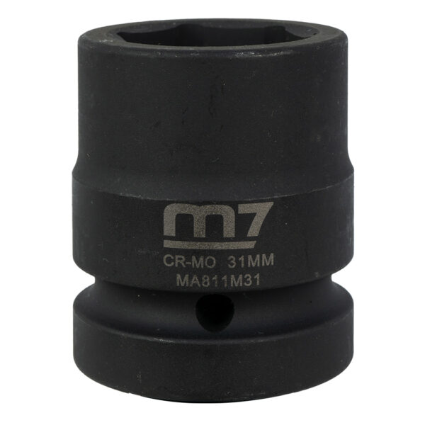 M7 Impact Socket 1in Dr. 31mm M7 Impact Socket 1in Dr. 31mm