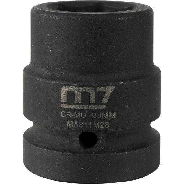 M7 Impact Socket 1in Dr. 28mm M7 Impact Socket 1in Dr. 28mm
