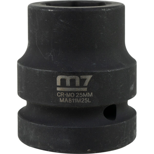 M7 Impact Socket 1in Dr. 25mm M7 Impact Socket 1in Dr. 25mm