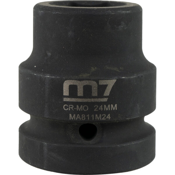 M7 Impact Socket 1in Dr. 24mm M7 Impact Socket 1in Dr. 24mm