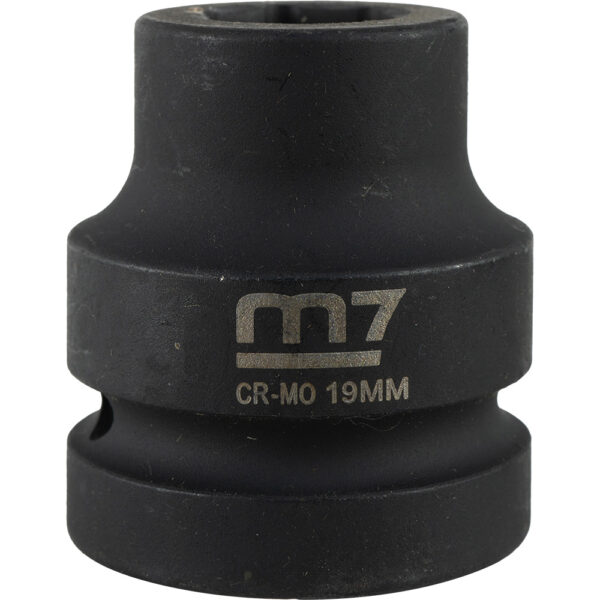 M7 Impact Socket 1in Dr. 19mm M7 Impact Socket 1in Dr. 19mm