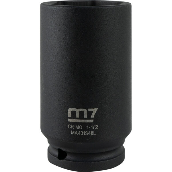 M7 Deep Impact Socket 1/2in Dr. 1-1/2in M7 Deep Impact Socket 1/2in Dr. 1-1/2in