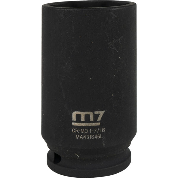 M7 Deep Impact Socket 1/2in Dr. 1-7/16in M7 Deep Impact Socket 1/2in Dr. 1-7/16in