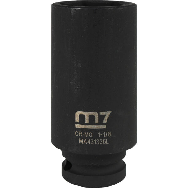 M7 Deep Impact Socket 1/2in Dr. 1-1/8in M7 Deep Impact Socket 1/2in Dr. 1-1/8in