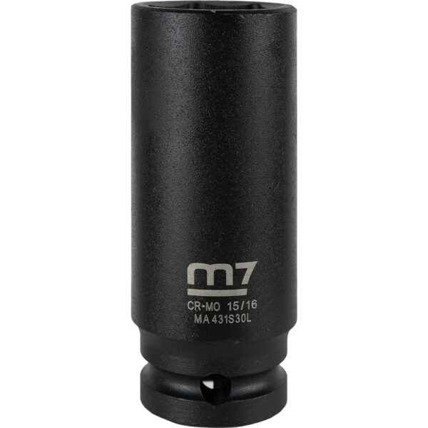 M7 Deep Impact Socket 1/2in Dr. 15/16in M7 Deep Impact Socket 1/2in Dr. 15/16in