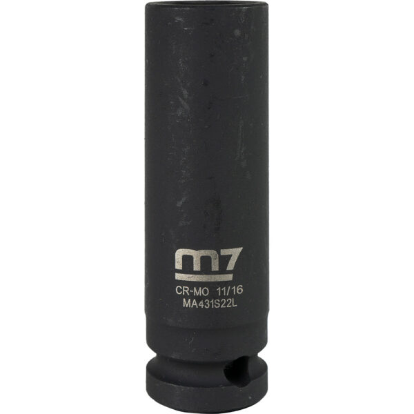 M7 Deep Impact Socket 1/2in Dr. 11/16in M7 Deep Impact Socket 1/2in Dr. 11/16in