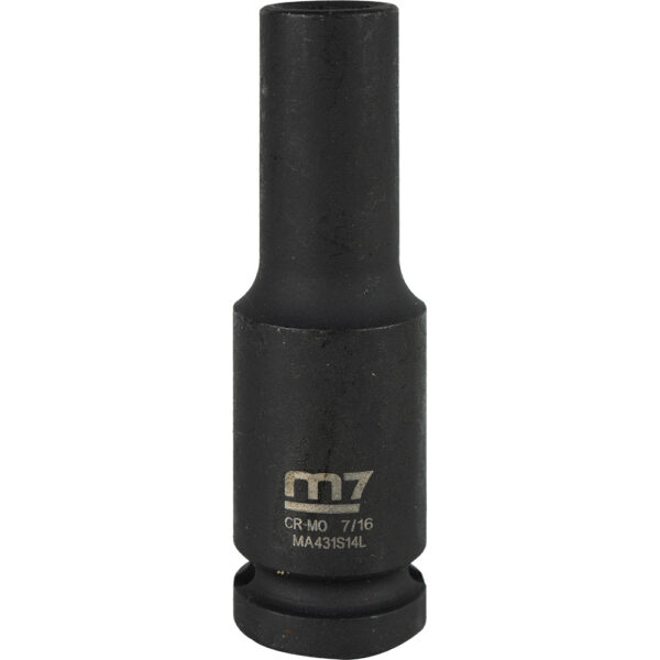 M7 Deep Impact Socket 1/2in Dr. 7/16in M7 Deep Impact Socket 1/2in Dr. 7/16in