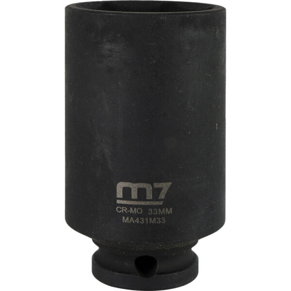 M7 Deep Impact Socket 1/2in Dr. 33mm M7 Deep Impact Socket 1/2in Dr. 33mm