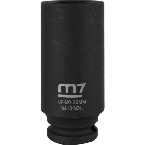 M7 Deep Impact Socket 1/2in Dr. 26mm M7 Deep Impact Socket 1/2in Dr. 26mm
