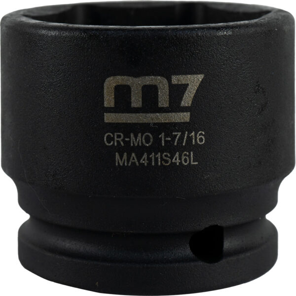 M7 Impact Socket 1/2in Dr. 1-7/16in M7 Impact Socket 1/2in Dr. 1-7/16in