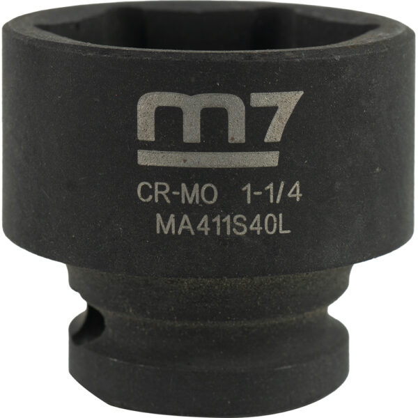 M7 Impact Socket 1/2in Dr. 1-1/4in M7 Impact Socket 1/2in Dr. 1-1/4in