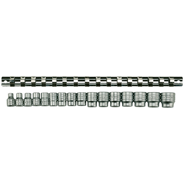 Teng 16pc 3/8in Dr. mm Socket Set 7-22mm 6Pnt Teng 16pc 3/8in Dr. mm Socket Set 7-22mm 6Pnt