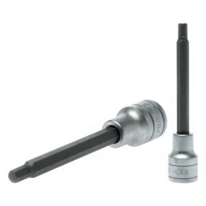 Teng 1/2in Dr. Bit Socket Hex 6mm x 115mm (L)