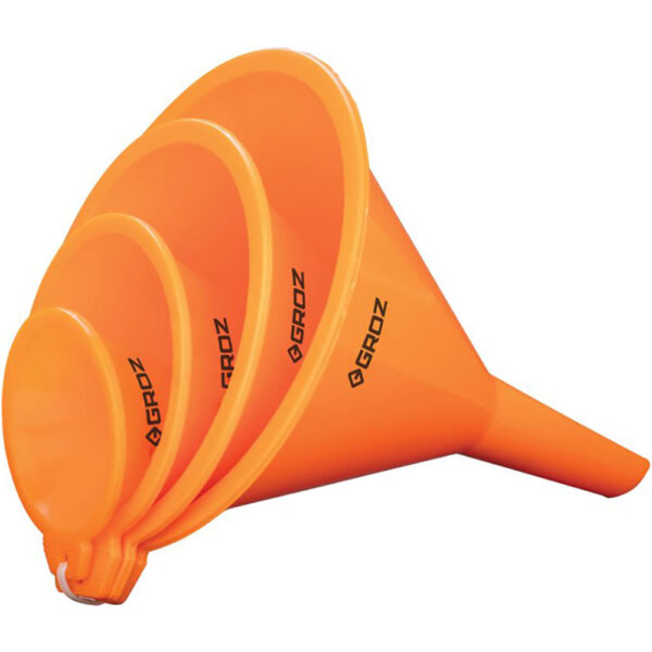 Groz Funnel Set 4pc Groz Funnel Set 4pc