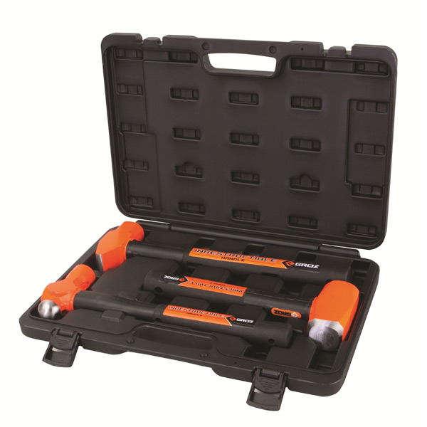 Groz 3pc Indestructible Handle Hammer Kit (1) Groz 3pc Indestructible Handle Hammer Kit (1)
