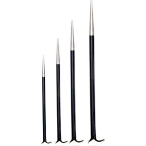 Groz 4pc Roll Head Pry Bar Set - 6-20in