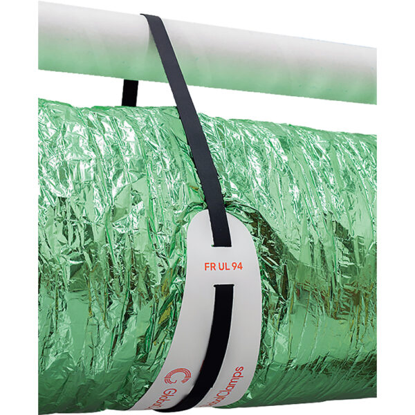 150mm Ducting Support Hangers w/Adh. Hook & Loop Strip-50pc 150mm Ducting Support Hangers w/Adh. Hook & Loop Strip-50pc