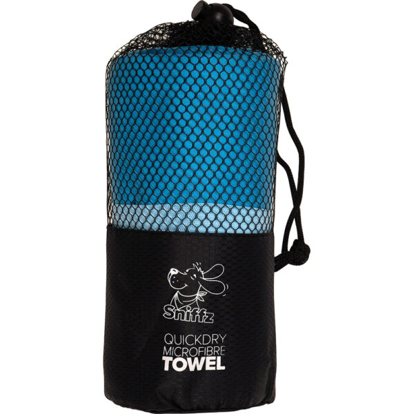Sniffz Small Microfibre Towels - Blue Sniffz Small Microfibre Towels - Blue