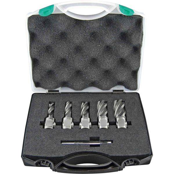 Holemaker 6pc Silver Series Annular Cutter Set (25mm DOC) Holemaker 6pc Silver Series Annular Cutter Set (25mm DOC)