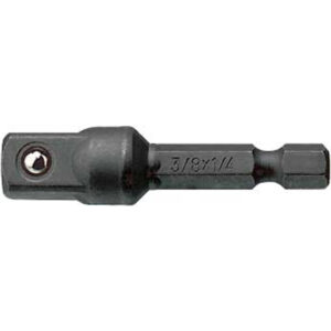 Teng 1pc Bit Adaptor 1/4in (H) x 3/8in (S)