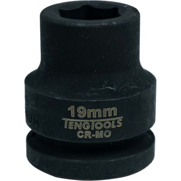 Teng 3/4in Dr. Impact Socket 19mm DIN