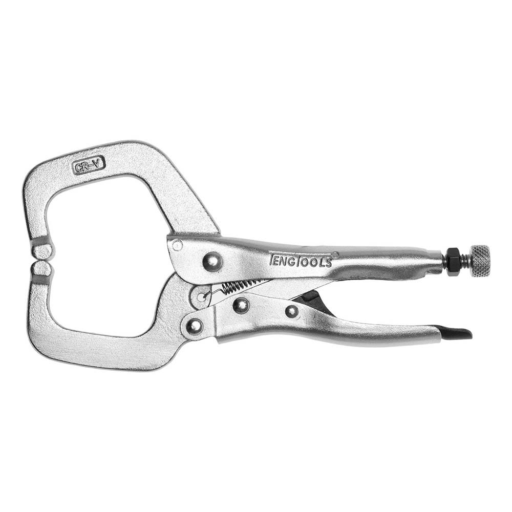 Teng 6in C-Clamp Locking Plier (NP)