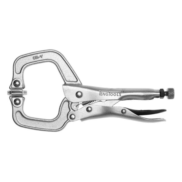 Teng 6in C-Clamp Locking Plier w/Swivel Pad Teng 6in C-Clamp Locking Plier w/Swivel Pad