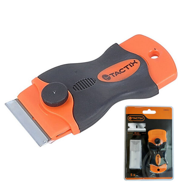 Tactix Scraper w/ 5pc Blade Tactix Scraper w/ 5pc Blade