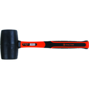 Tactix Mallet Rubber 16oz (58mm) Black Fiberglass