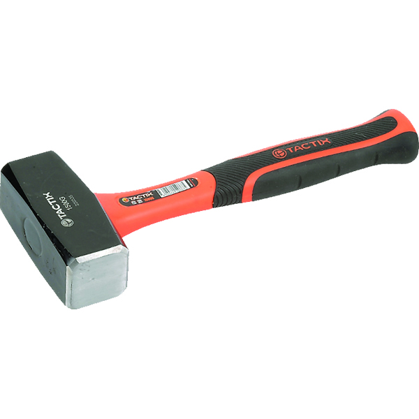 Tactix 1500gm Dumpy Hammer Fibreglass Handle Tactix 1500gm Dumpy Hammer Fibreglass Handle