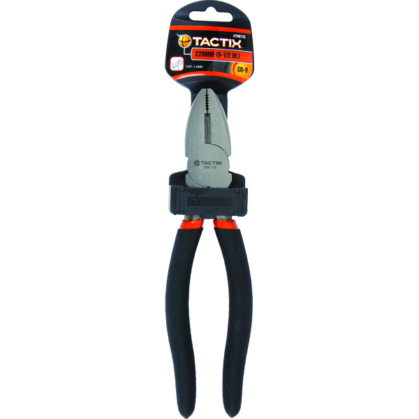 Tactix Pliers Linesman 8.5in/220mm Tactix Pliers Linesman 8.5in/220mm