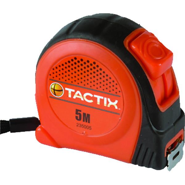 Tactix Tape Measure 5m x 19mm - Basic Tactix Tape Measure 5m x 19mm - Basic