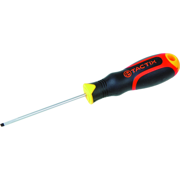 Tactix Screwdriver Slot 4.0 x 100mm(5/32 x 4in) Tactix Screwdriver Slot 4.0 x 100mm(5/32 x 4in)