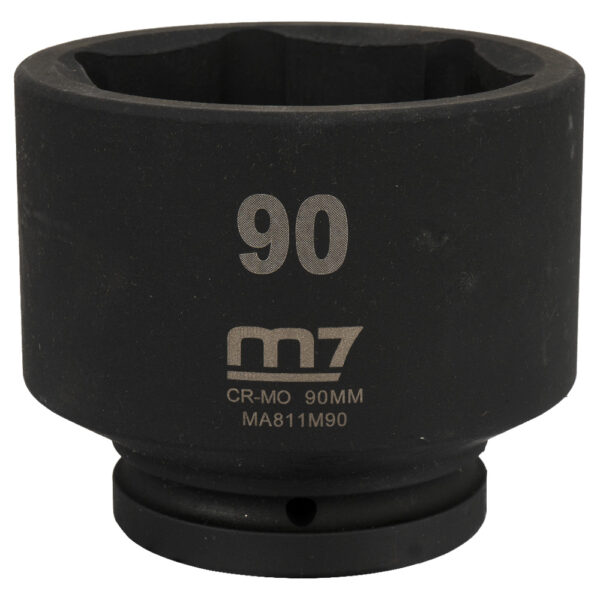 M7 Impact Socket 1in Dr.90mm M7 Impact Socket 1in Dr.90mm