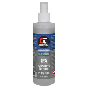 CHEMTOOLS KLEANIUM 99% PURE IPA ISOPROPYL ALCOHOL 250ml SPRAY BOTTLE