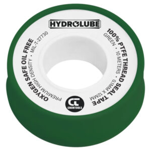 CHEMTOOLS HYDROLUBE OXYGEN SAFE OIL FREE PTFE THREAD SEAL GREEN