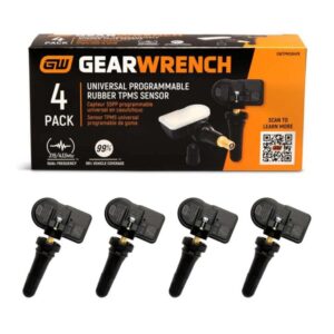 GEARWRENCH 4 PACK RUBBER VALVE TPMS SENSOR