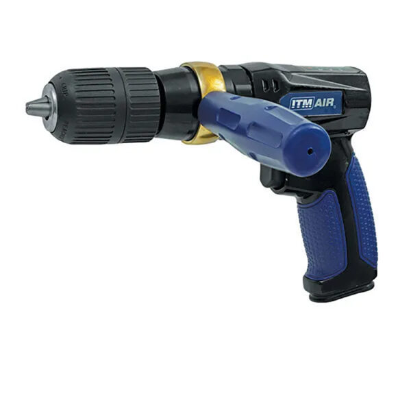 ITM 1/2in Air Drill Keyless Chuck 700 Rpm ITM 1/2in Air Drill Keyless Chuck 700 Rpm