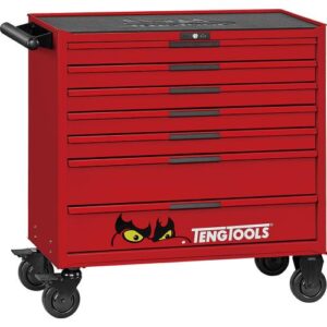 Teng 386pc 37in PRO35 Cabinet FOAM Tool Kit - Red