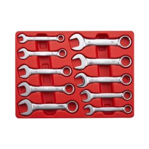 Rytool Metric 10 PC Stubby Spanner Set